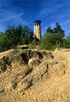 Wieża widokowa w kamieniołomach pod Józefowem