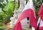 Pomnik z roku 1928, ku czci poległych w wojnie polsko-ukraińskiej w roku 1919 - Horyniec Zdrój