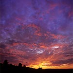 Jeden z najwspanialszych zachodów słońca jakie widzieliśmy na Roztoczu - użyliśmy tego zdjęcia na tło strony