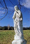Figura Matki Bożej w nieistniejącej wsi Bohusze przy Werchracie. Nie ma jej tam od paru lat, a ostatnio dowiedziałem się od Straży Granicznej, że podobno zabrano ją do muzeum w Lubaczowie