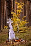 Na cmentarzu w Teniatyskach