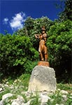 Jedyny chyba na świecie pomnik szarańczaka - Szczebrzeszyn