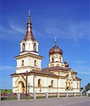 Kościół pw. św. Andrzeja Boboli w Babicach, na południe od Łukowej - dawna cerkiew