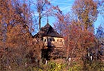 Dzwonnica cerkwi w Hrebennem